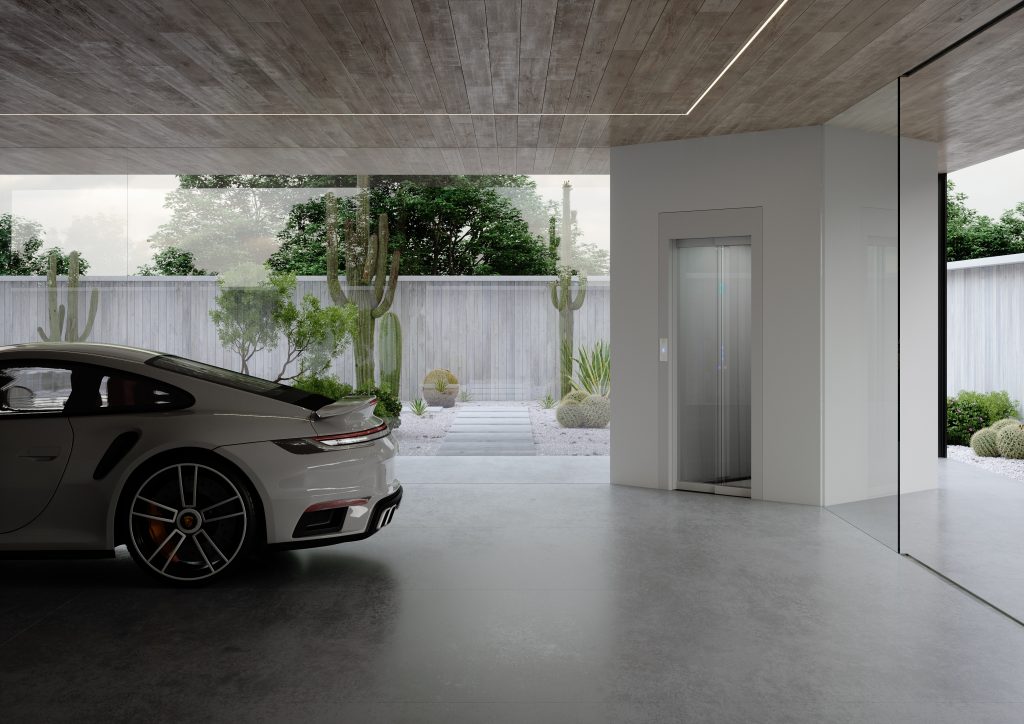 Porta scorrevole full-glass -  - Le porte