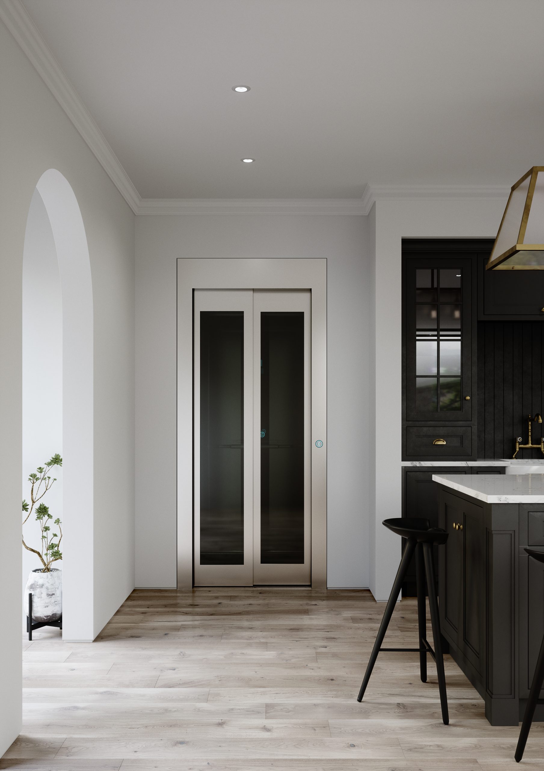 Porta scorrevole vetrata - 