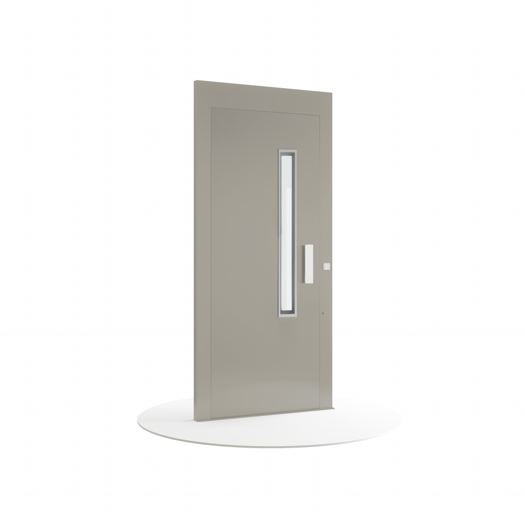 Porta a battente finestrata -  - Le porte